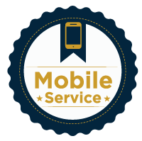 Mobile service badge