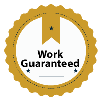 Work guaranteed badge